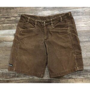 Patagonia Womens Size 6 Brown Corduroy Utility Shorts